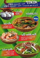Saveurs de Thailande menu