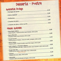 La Bodega menu