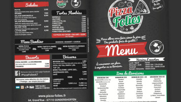 Pizza Folies food