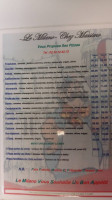 Le Milanlo menu