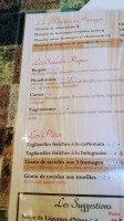 L'Ecoelle menu