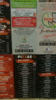 Pizza Formano menu