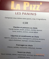 La Spezia menu