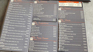 LA GRANGE SARL menu