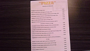 Pizza Pres De Chez Vous menu