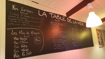 La table de Marthe menu