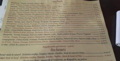 Le Ti Pont menu