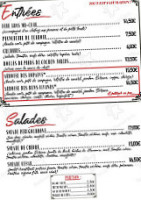 La Guinguette Pml Resto menu