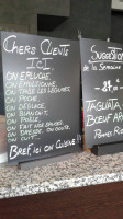 Le Loft Algrange menu