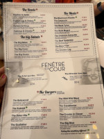 Fenetre Sur Cour menu