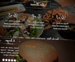 L'atelier Du Burger menu