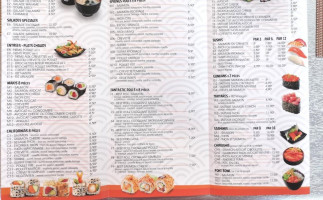 Sawadee Sushi Et ThaÏ menu