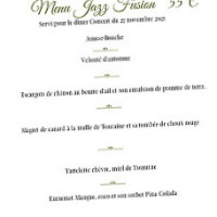 Le Fleuray menu