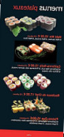 Sushi Fish menu