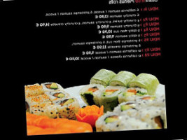 Sushi Co menu