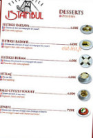 Pizza Gril Istambul menu