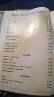 Crêperie Le Maronnier menu