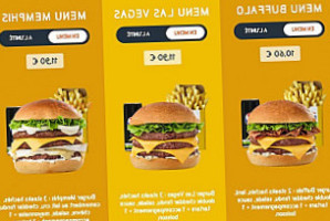 Speed Burger menu