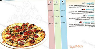 Pizza Mia menu