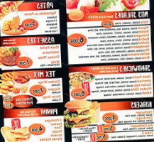 Pizza Quickly menu