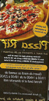 Pizza Rif menu