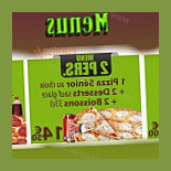 Diffa Pizza Speisekarte