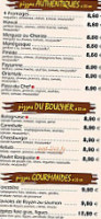 La Galoche menu