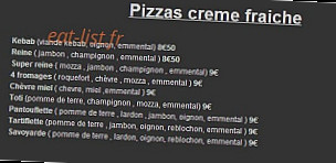 Pizza Centurion menu