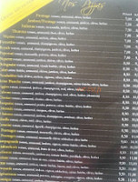 Pizza Nostra menu