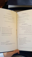 Christopher Coutanceau menu