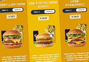 Speed Burger menu