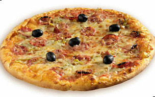 Ben Glace Pizza food