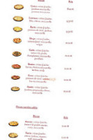 Pizza Benêto menu