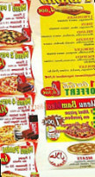 Sole Pizza menu