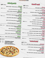 Crock Pizza menu