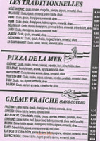 Pizza Quercy menu