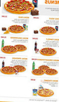 Pizza Crousty menu