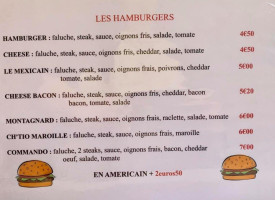 La Ch'tite Fringale menu