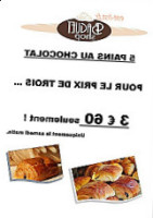 Baguet Shop menu