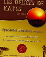 Les Délices De Kayes menu