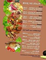 Sambaidi menu