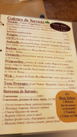 Crêperie La Croix Verte menu
