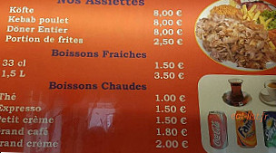 Doner De La Bruche Eda menu