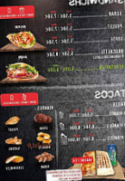 City Kebab menu