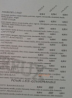 L'ch'ti Creux menu