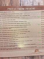 Pizz'alpilles menu