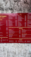 Le Vietnam menu