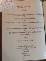 La Tête Au Loup menu