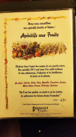 La Marmite Des Adrets menu