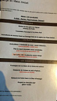 L'auberge Du Vieux menu